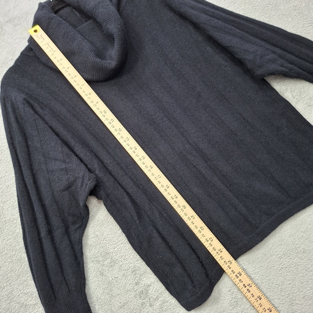 Renée Tener Jeanne Pierre Quiet Luxury Angora Wool Sweater Women's S Cozycore - Picture 3 of 8